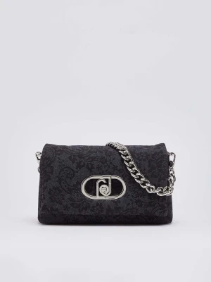 Liu Jo Medium Lapuffy Bag In Printed Denim