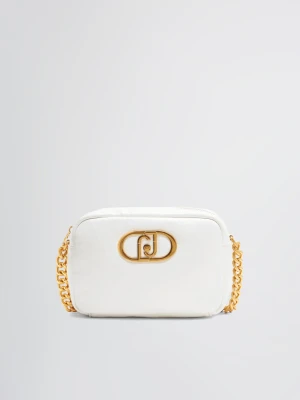 Liu Jo Medium Lapuffy Crossbody Bag biały