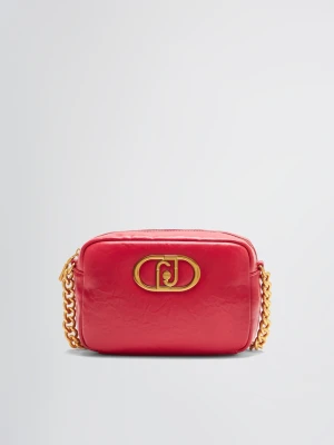Liu Jo Medium Lapuffy Crossbody Bag czerwony