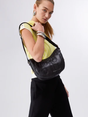 Liu Jo Medium Matte Nylon Crossbody Bag