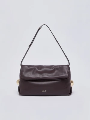 Liu Jo Medium Riccy Shoulder Bag Aubergine