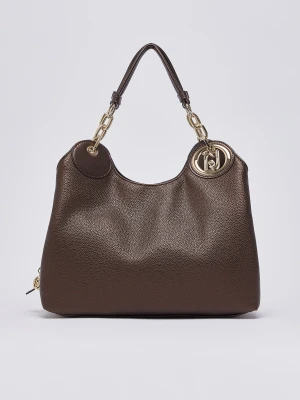 Liu Jo Medium Satchel Bag Dark Brown