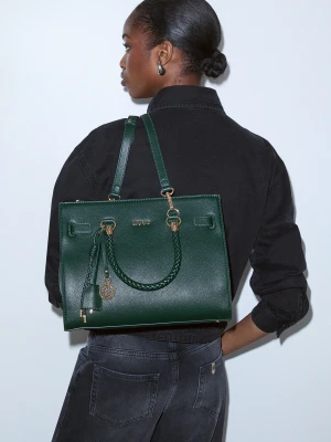 Liu Jo Medium Satchel Bag Dark Green