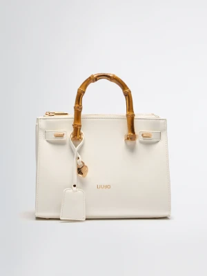 Liu Jo Medium Satchel With Bamboo-finish Handles LIUJO