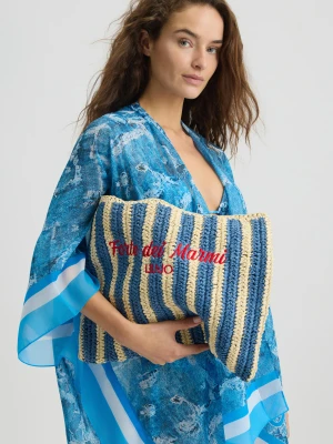 Liu Jo Medium Striped Raffia Shopping Bag LIUJO