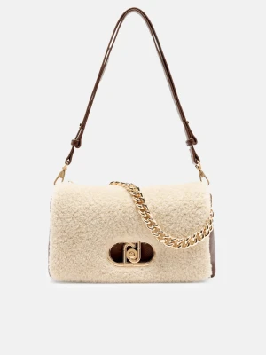 Liu Jo Medium Teddy Lapuffy Bag Dark Brown