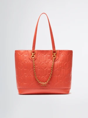 Liu Jo Medium Tote Bag With Decorative Charm LIUJO