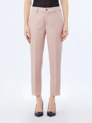 Liu Jo Melange Fabric Chinos różowy