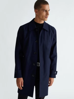 Liu Jo Men’s Blue Trench Coat LIUJO