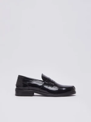 Liu Jo Men’s Leather Loafers czarny