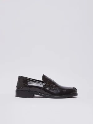 Liu Jo Men’s Leather Loafers Dark Brown