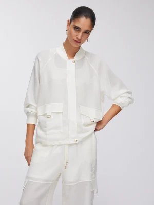 Liu Jo Mesh Bomber Jacket