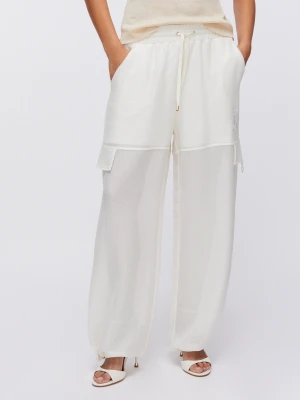 Liu Jo Mesh Cargo Trousers LIUJO