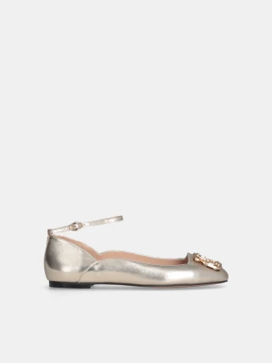 Liu Jo Metallic-effect Ballet Flats LIUJO