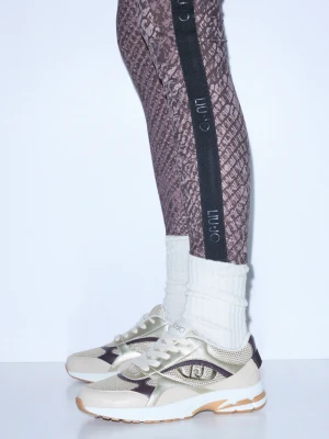 Liu Jo Metallic Mesh Sneakers Rope