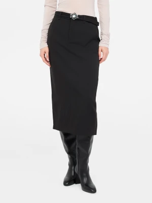 Liu Jo Midi Skirt With Bejewelled Belt LIUJO