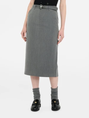 Liu Jo Midi Skirt With Bejewelled Belt LIUJO