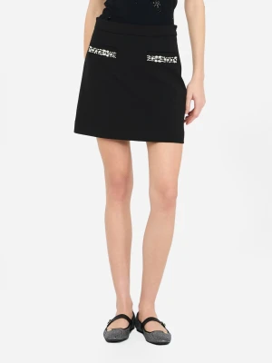 Liu Jo Miniskirt With Rhinestones LIUJO