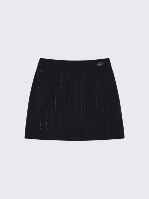 Liu Jo Miniskirt With Rhinestones LIUJO