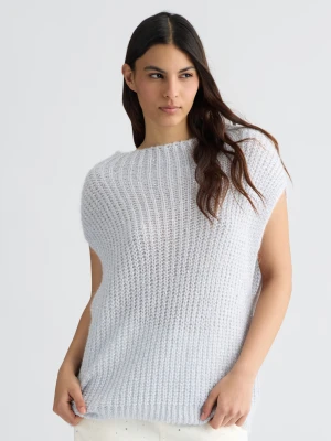 Liu Jo Mohair Vest With Sequins LIUJO