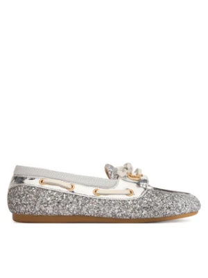 Liu Jo Mokasyny Skipper 01 SA6017 TX337 Srebrny