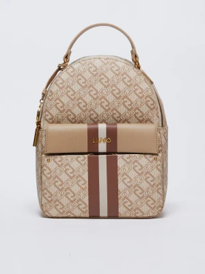 Liu Jo Monogram Backpack With Charm LIUJO