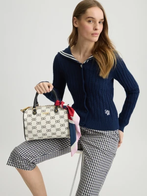 Liu Jo Monogram Bag With Foulard LIUJO