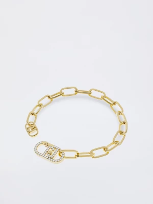 Liu Jo Monogram Bracelet With Diamantés LIUJO