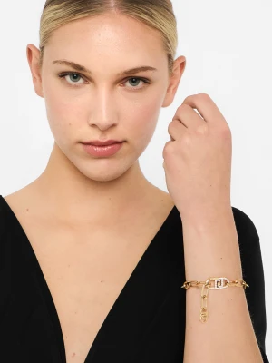 Liu Jo Monogram Bracelet With Diamantés LIUJO