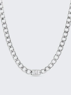 Liu Jo Monogram Choker With Diamantés
