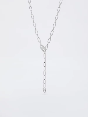 Liu Jo Monogram Necklace With Diamantés LIUJO