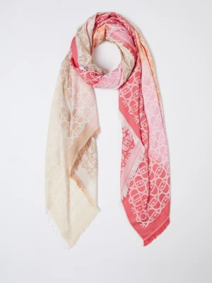 Liu Jo Monogram-pattern Jacquard Foulard LIUJO