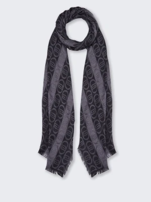 Liu Jo Monogram-pattern Jacquard Stole LIUJO