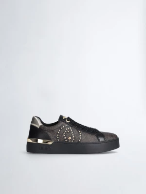 Liu Jo Monogram Sneakers With Maxi Logo LIUJO