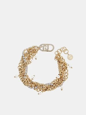 Liu Jo Multi-strand Bracelet With Diamantés LIUJO