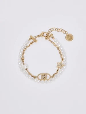Liu Jo Multi-strand Bracelet With Pearls