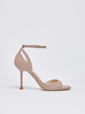 Liu Jo Nappa Leather Heeled Sandals LIUJO