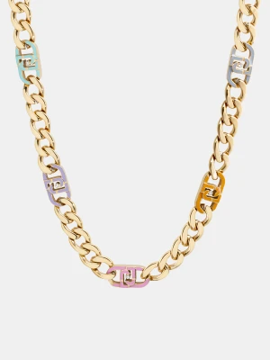 Liu Jo Necklace With Enamelled Monograms LIUJO