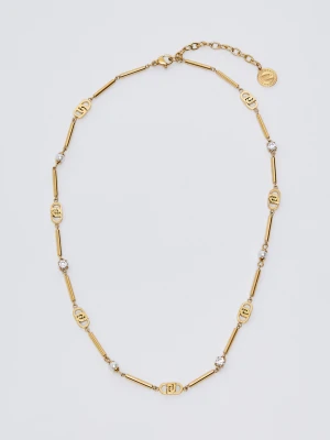 Liu Jo Choker Necklace With Details Geometric złoty