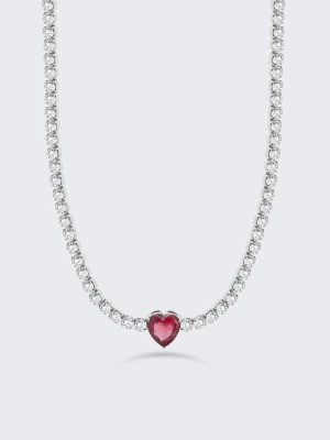 Zdjęcie produktu Liu Jo Necklace With Jewel Heart LIUJO