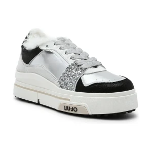 Liu Jo Ocieplane sneakersy HERO 15 | z dodatkiem skóry