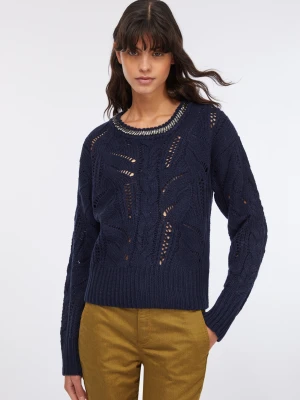 Liu Jo Openwork Jumper With Gemstones LIUJO