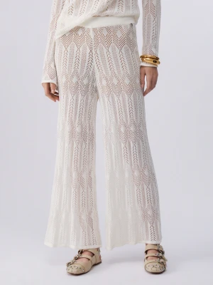 Liu Jo Openwork Knit Trousers LIUJO