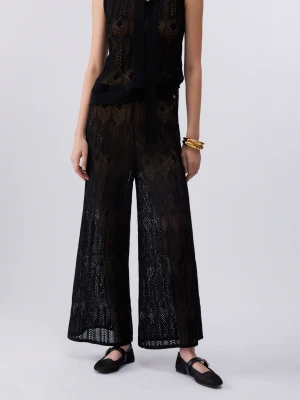 Liu Jo Openwork Knit Trousers LIUJO