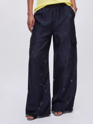 Liu Jo Organza Jacquard Trousers LIUJO