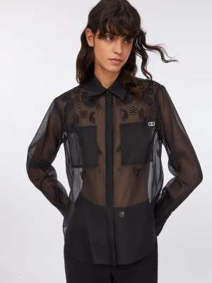Liu Jo Organza Shirt With Embroidery LIUJO