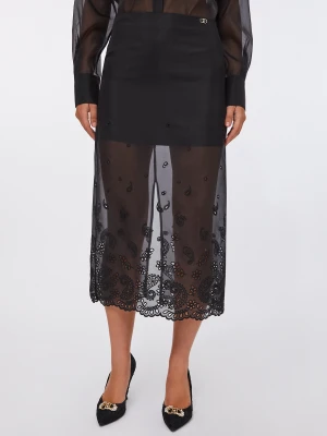 Liu Jo Organza Skirt With Embroidery LIUJO