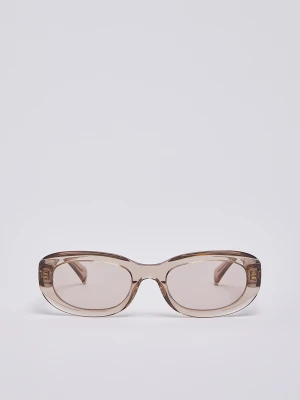Liu Jo Oval Sunglasses beżowy