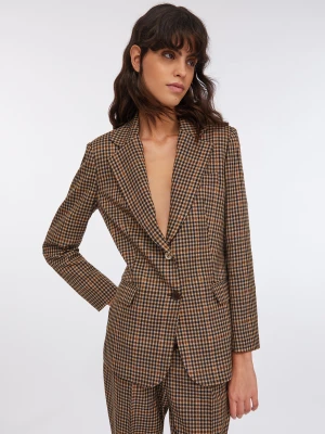 Liu Jo Oversized Chequered Jacket LIUJO