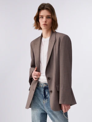 Liu Jo Oversized Mélange Fabric Blazer LIUJO